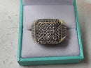 Men's Ring - Yellow Gold 10k (.417) 9.1 grams Size 10