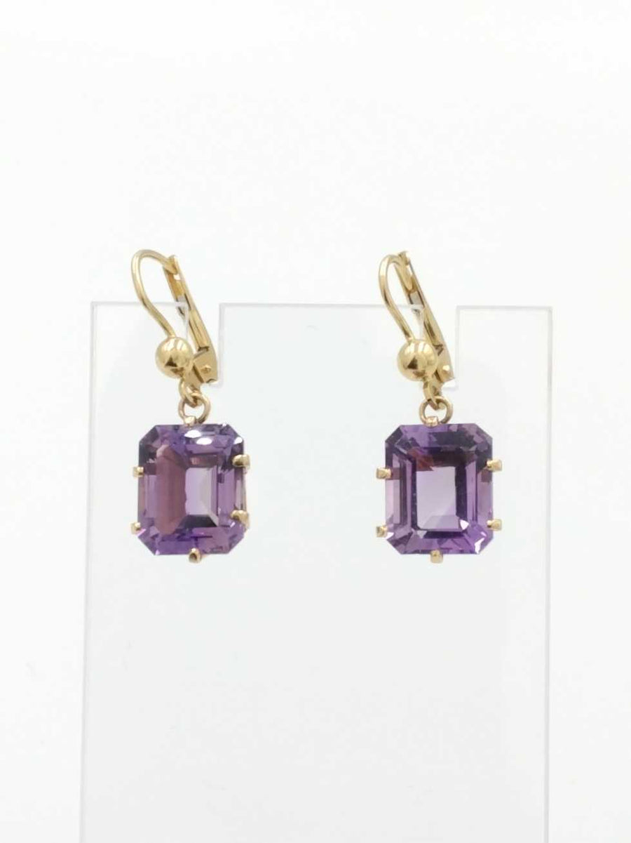 Earrings - Yellow Gold 14k (.585) 4.9 grams