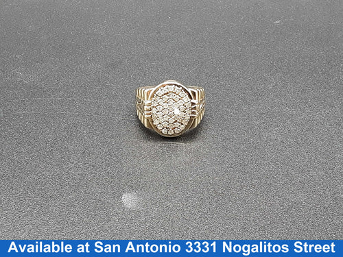 Men's Ring - Yellow Gold 10k (.417) 6.2 grams Size 10