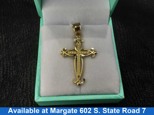 Religious Pendant - Yellow Gold 10k (.417) 1.9 grams