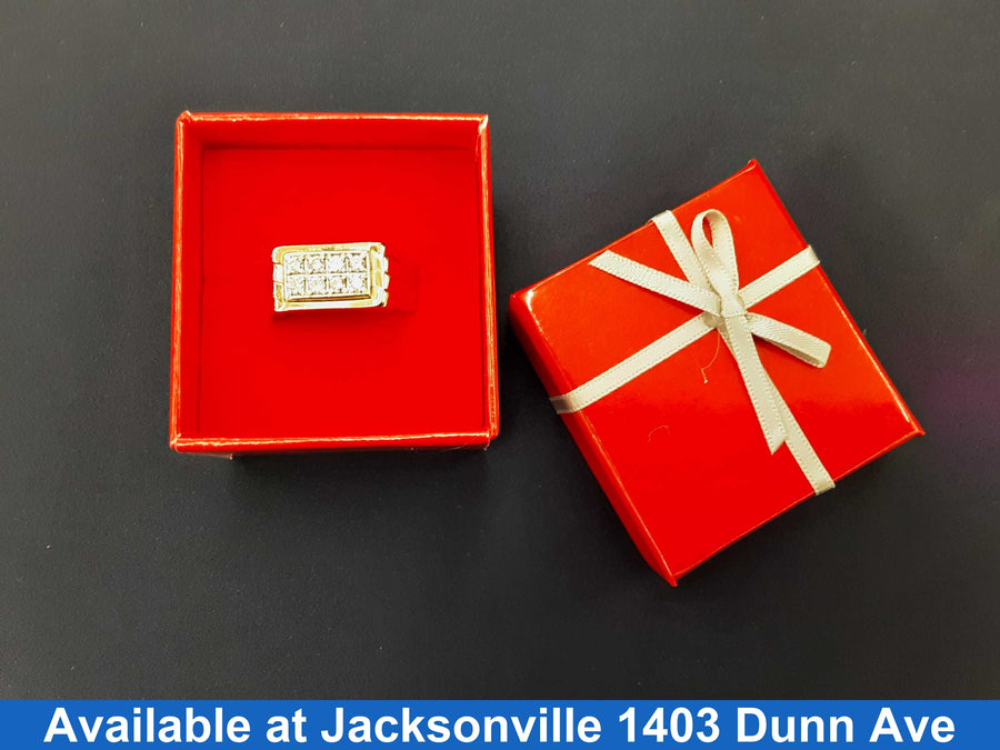 Men's Ring - Yellow Gold 14k (.585) 5.7 grams Size 11