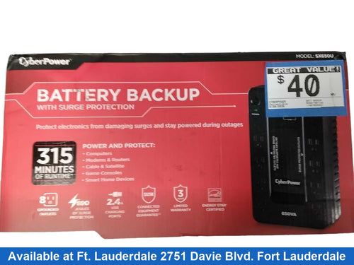 Cyberpower Batt Backup Black Other Collectible