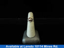 Women's Ring - Yellow Gold 10k (.417) 2.3 grams Size 6.5