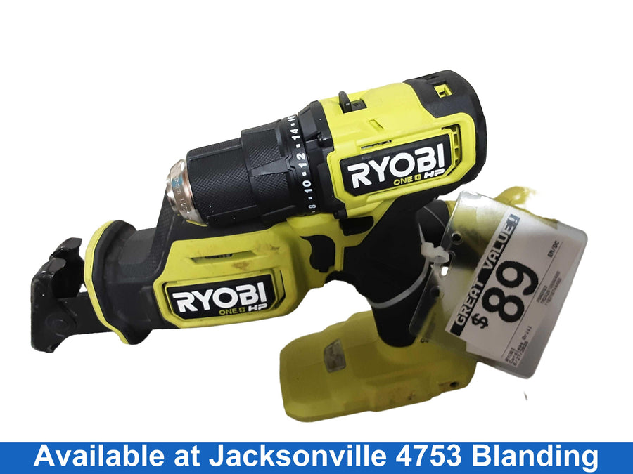 Ryobi Psbdd02 Green Cordless Standard Drill