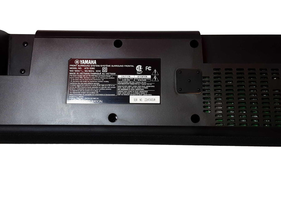 Yamaha Ats-1090 Black Home Sound Bar Speaker