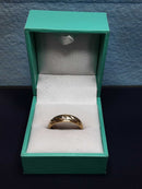 Ring - Wedding Band - Yellow Gold 10k (.417) 2.3 grams Size 7