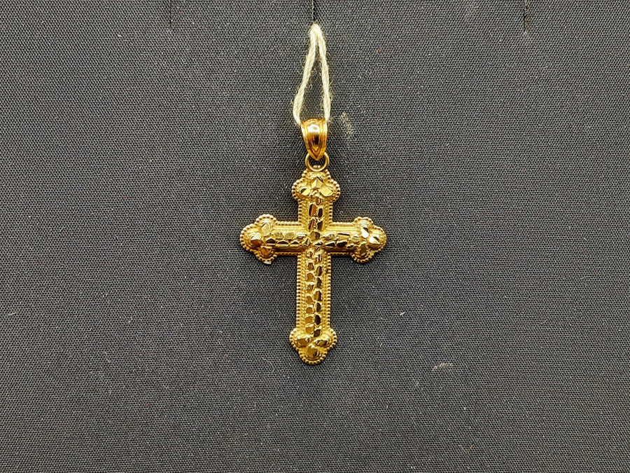 Religious Pendant - Yellow Gold 10k (.417) 1.4 grams