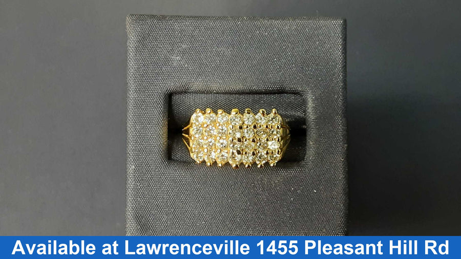 Women's Ring - Yellow Gold 14k (.585) 5 grams Size 6
