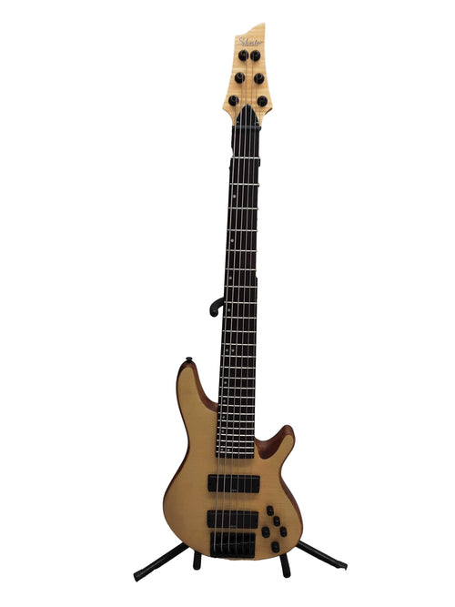 Schecter Diamond Series Beige / Tan Electric Bass Guitar