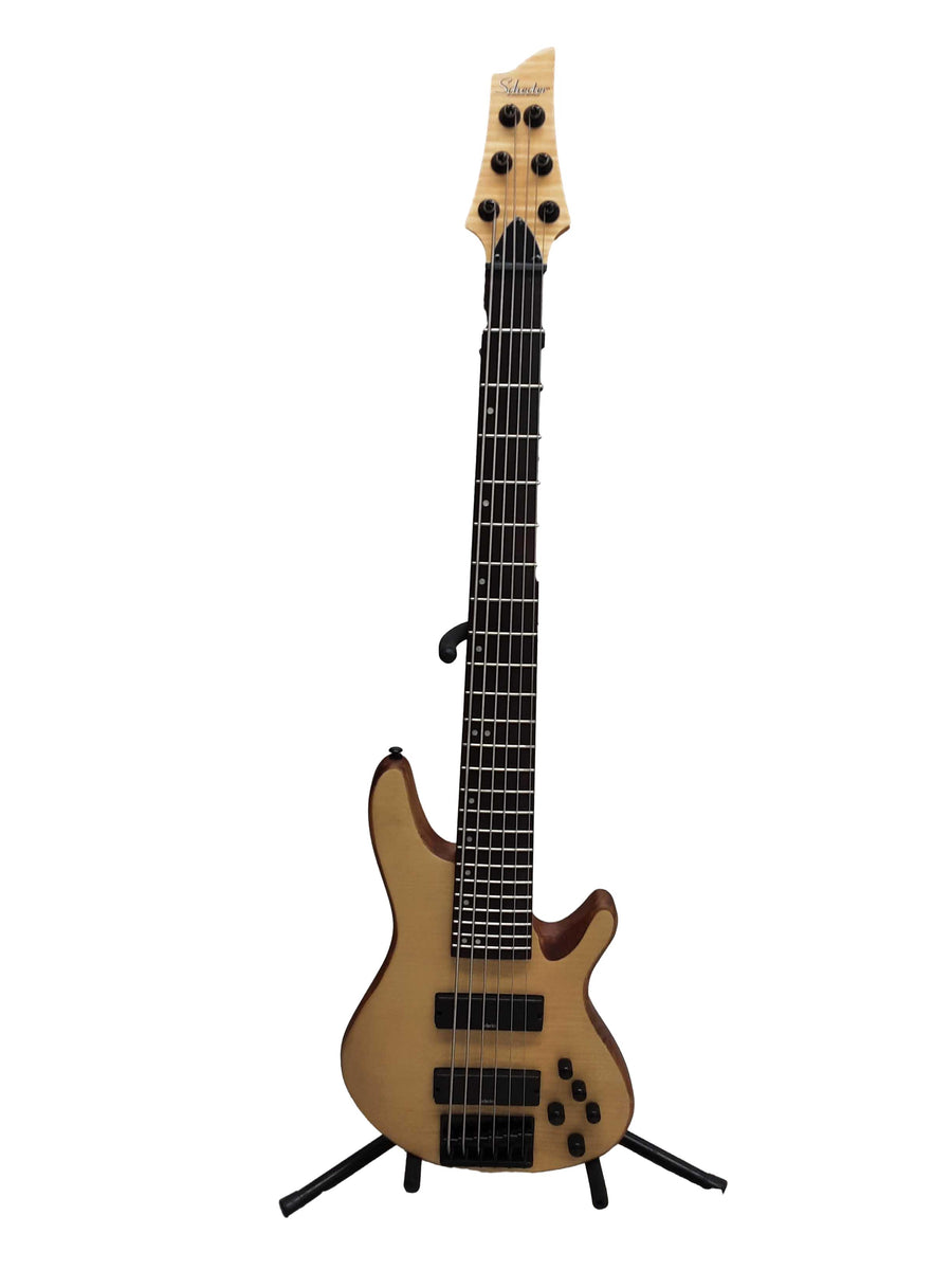 Schecter Diamond Series Beige / Tan Electric Bass Guitar