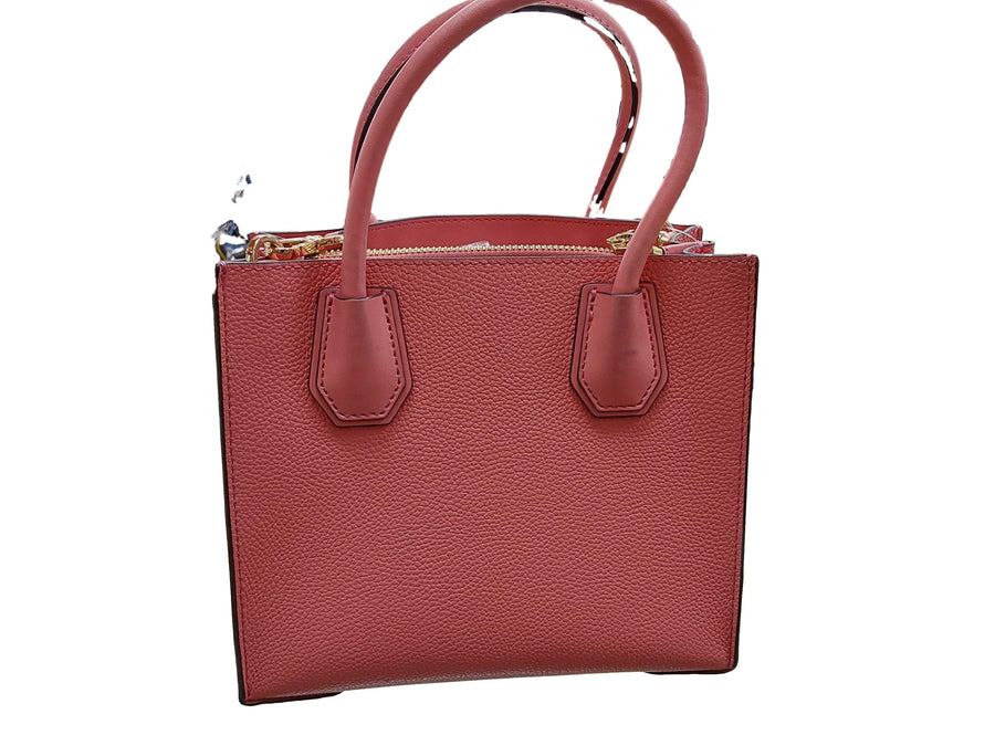 Michael Kors Michael Kors Mercer Small Two-tone Leather Crossbo Pink Purse / Handbag