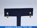 Earrings - Yellow Gold 10k (.417) 0.5 grams