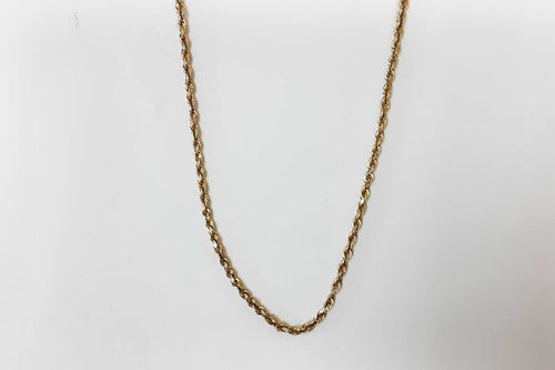 Rope Chain - Yellow Gold 10k (.417) 24.3 grams 26 inch