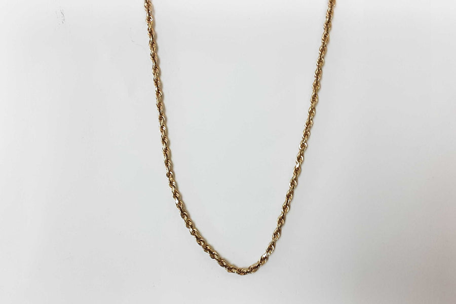 Rope Chain - Yellow Gold 10k (.417) 24.3 grams 26 inch