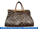 Louis Vuitton Noisette Canvas Brown Purse / Handbag
