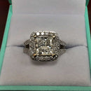 Women's Ring - White Gold 18k (.750) 12.2 grams Size 20