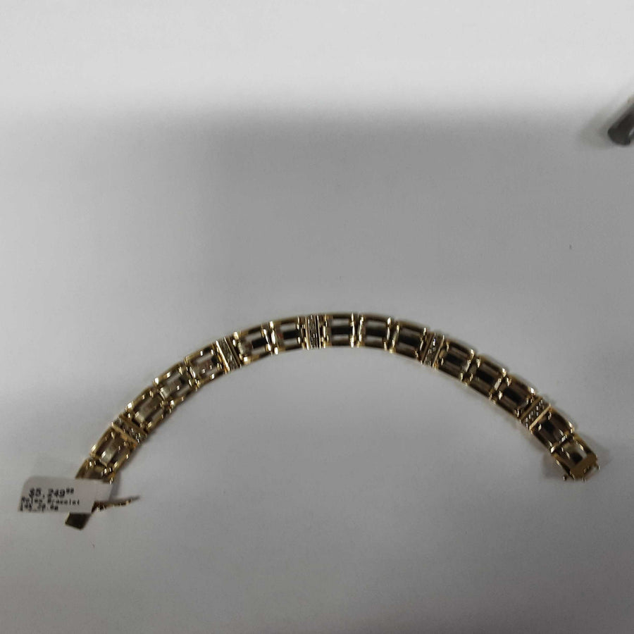 Bracelet - Yellow Gold 14k (.585) 28.6 grams 6 inch