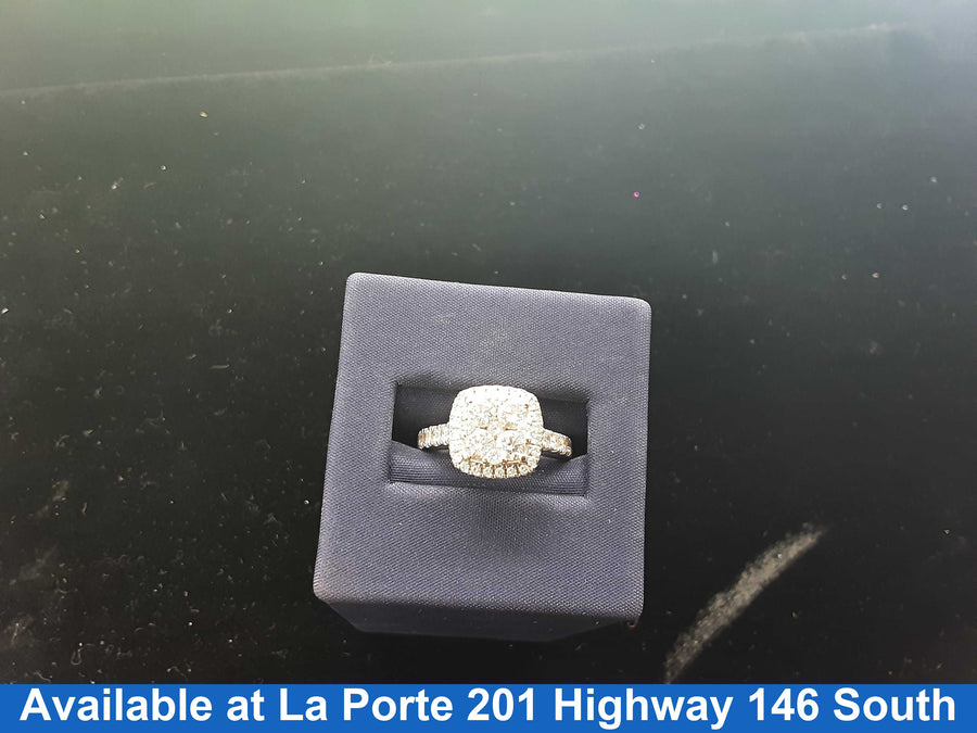 Women's Ring - White Gold 14k (.585) 5.1 grams Size 6.5