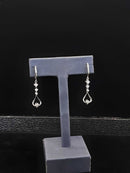 Jacket Earrings - White Gold 10k (.417) 3 grams
