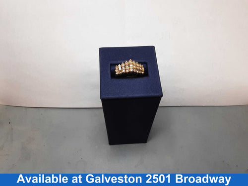 Women's Ring - Yellow Gold 14k (.585) 3.8 grams Size 8