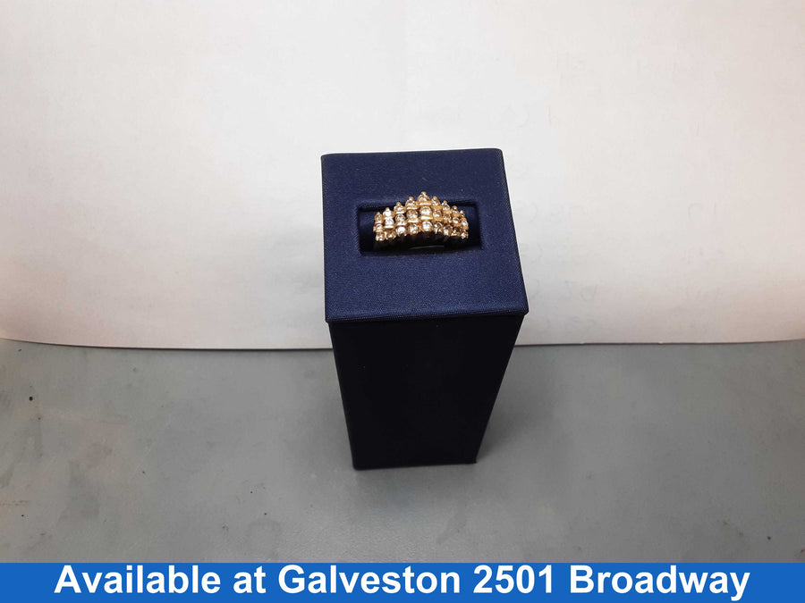 Women's Ring - Yellow Gold 14k (.585) 3.8 grams Size 8