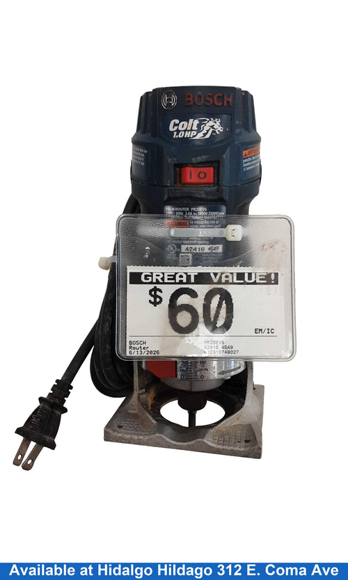 Bosch Pr20evs Blue Corded Router