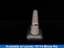 Ring - Wedding Band - Yellow Gold 10k (.417) 3.4 grams Size 20