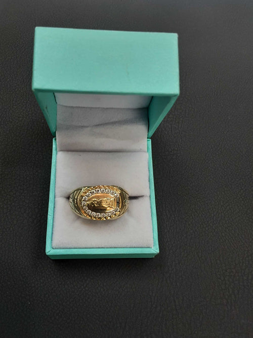 Men's Ring - Yellow Gold 10k (.417) 7.1 grams Size 20