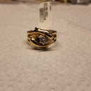 Women's Ring - Yellow Gold 14k (.585) 6.9 grams Size 6.5