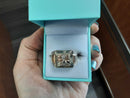 Men's Ring - Tricolor Gold 18k (.750) 12.3 grams Size 9.5