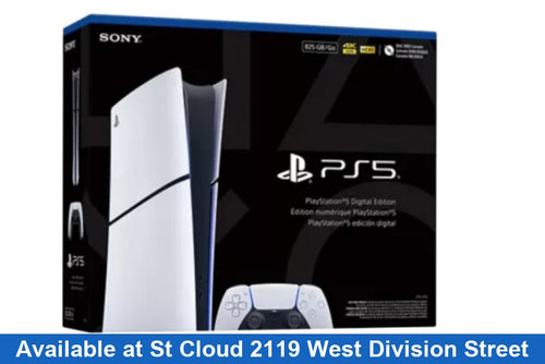 Sony Playstation 5 Digital Edition (Slim - 1tb) 1 Tb White Video Game Console