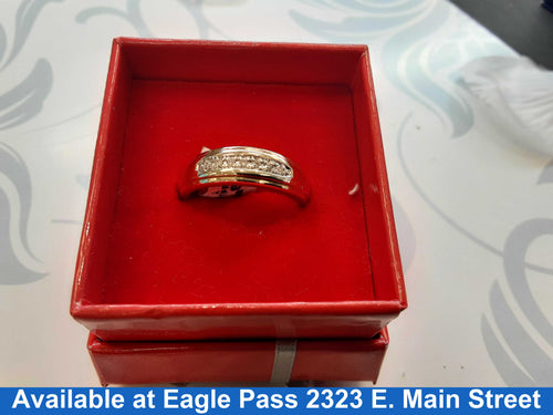 Ring - Wedding Band - Yellow Gold 10k (.417) 3.6 grams Size 8