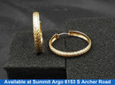 Hoop Earrings - Yellow Gold 14k (.585) 3.3 grams