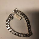Cuban Link Bracelet - Silver 45.1 grams 8 inch