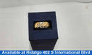 Ring - Wedding Band - Yellow Gold 10k (.417) 3.3 grams Size 5.5