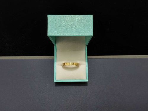 Ring - Wedding Band - Yellow Gold 10k (.417) 2.3 grams Size 11