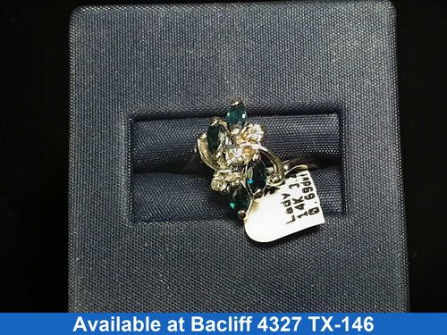 Women's Ring - White Gold 14k (.585) 3.2 grams Size 5