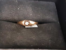 Women's Ring - Solitaire - Yellow Gold 14k (.585) 1.3 grams Size 6