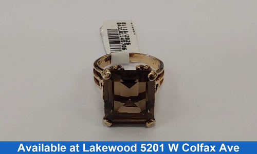 Women's Ring - Yellow Gold 10k (.417) 6 grams Size 6