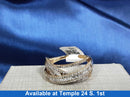 Women's Ring - Yellow Gold 10k (.417) 5 grams Size 7.5