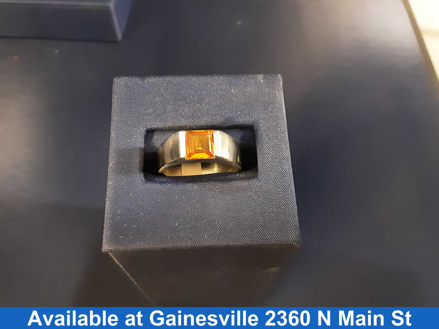 Men's Ring - White Gold 14k (.585) 6.1 grams Size 7