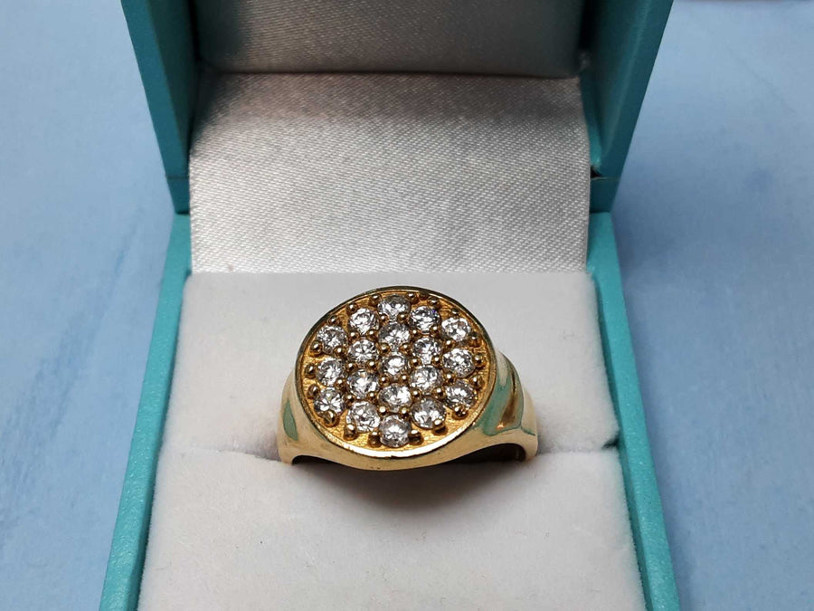 Men's Ring - Yellow Gold 10k (.417) 4 grams Size 10