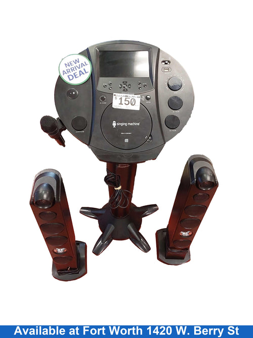 Singing Machine Ism1030bt Black Karaoke Machine