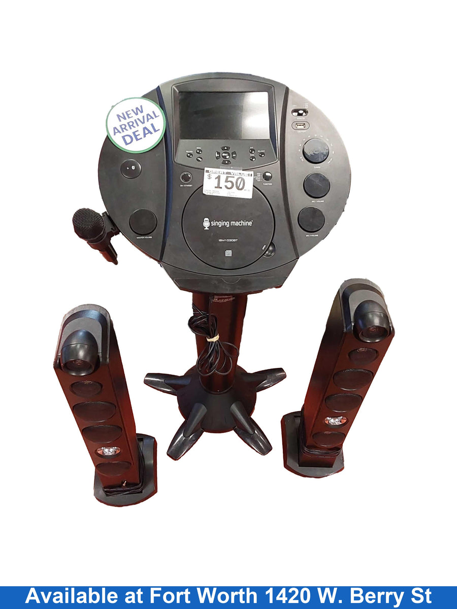 Singing Machine Ism1030bt Black Karaoke Machine