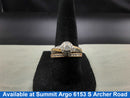 Ring - Wedding Set - Yellow Gold 14k (.585) 5.5 grams Size 8