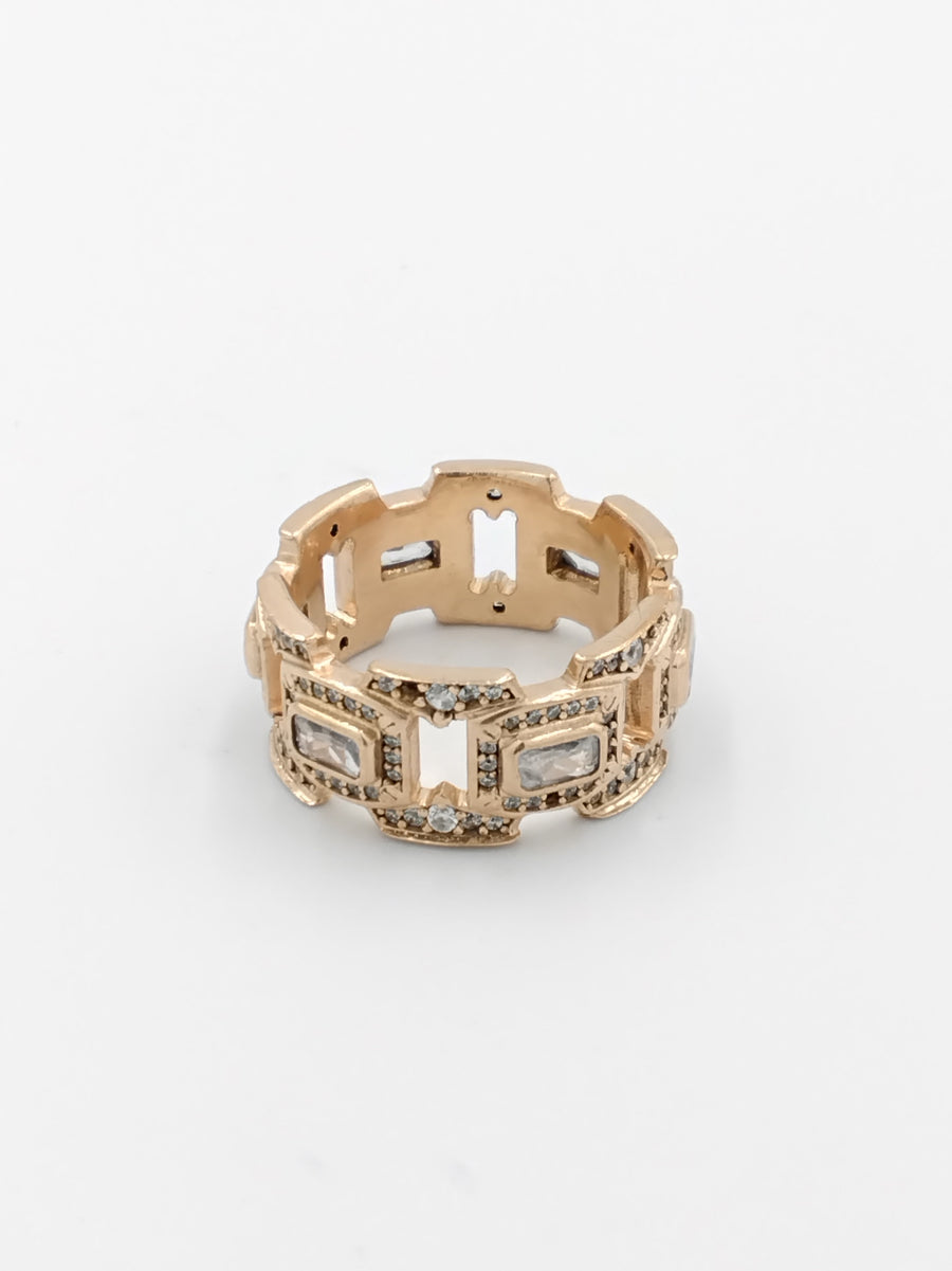 Men's Ring - Rose Gold 14k (.585) 8.9 grams Size 9