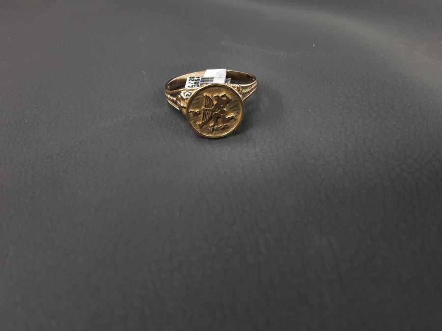 Women's Ring - Yellow Gold 10k (.417) 3.4 grams Size 10