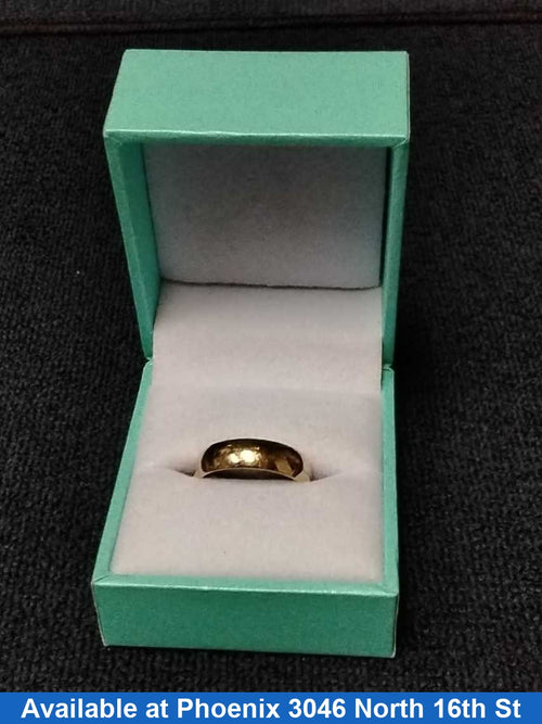 Ring - Wedding Band - Yellow Gold 14k (.585) 1.6 grams Size 8