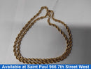 Rope Chain - Yellow Gold 14k (.585) 85.8 grams 30 inch