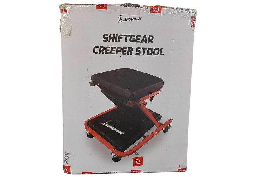 Journeyman Creeper Stool Black Music Stool / Bench